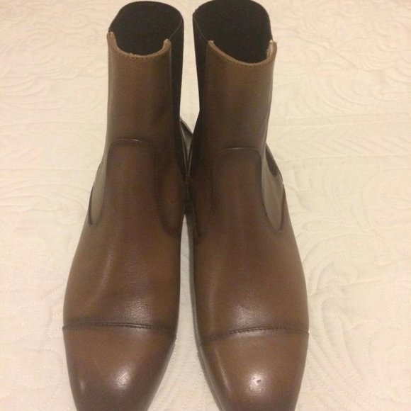 New MASSIMO DUTTI Chelsea Ankle Boots - Picture 3 of 5